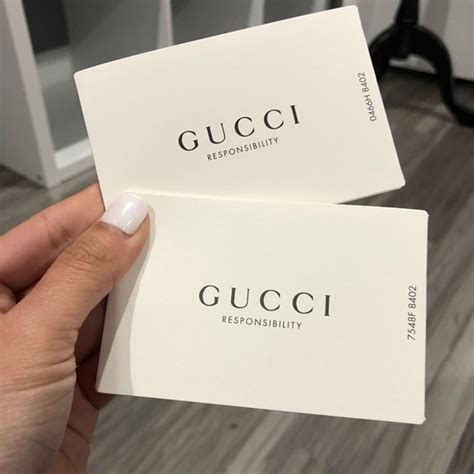 gucci responsibility